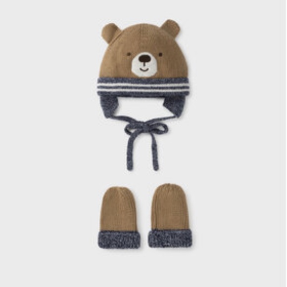Like New Mayoral warm knitted hat and mittens. Size 9-12 months. - Picture 1 of 1